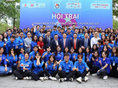 Đoàn Trường Cao đẳng Du lịch Hà Nội tham gia hội trại thanh niên Hội báo toàn quốc năm 2023