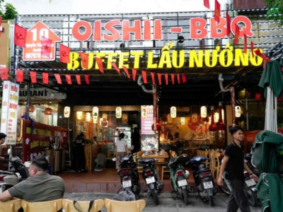 THÔNG BÁO TUYỂN DỤNG Nhà hàng Oishii - BBQ chuyên Buffet lẩu nướnng than hoa