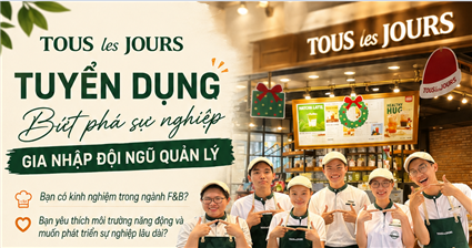 TOUR les JOUR tuyển dụng
