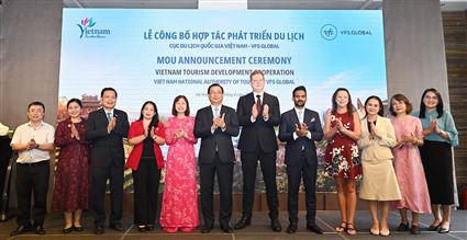Cục Du lịch Quốc gia Việt Nam hợp tác với VFS Global thúc đẩy xúc tiến, quảng bá thương hiệu du lịch Việt Nam trên thế giới