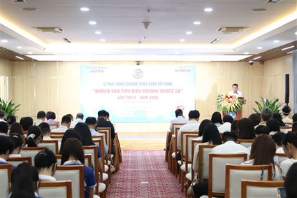 Phát động Bảng xếp hạng “Khách sạn tiêu biểu không thuốc lá” lần thứ II năm 2026