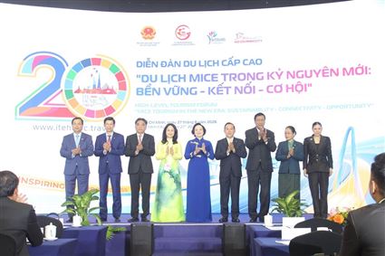 Diễn đàn Du lịch cấp cao “Du lịch MICE trong kỷ nguyên mới: Bền vững - Kết nối - Cơ hội”