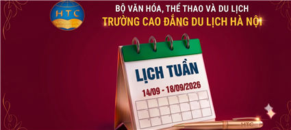 Lịch công tác tuần từ ngày 14/09 - 18/09/2026