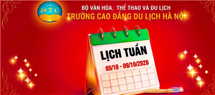 Lịch công tác tuần từ ngày 05/10 - 09/10/2026