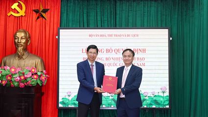 Bộ VHTTDL điều động, bổ nhiệm Phó Cục trưởng Cục Du lịch Quốc gia Việt Nam