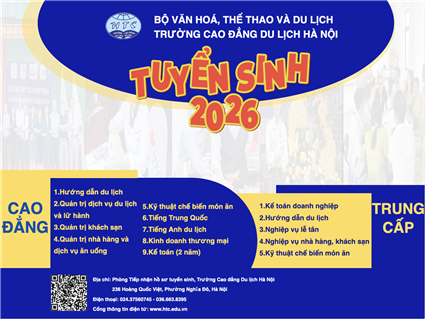 HƯỚNG DẪN LẬP HỒ SƠ ĐĂNG KÝ XÉT TUYỂN TRỰC TIẾP TRÌNH ĐỘ CAO ĐẲNG, TRUNG CẤP NĂM 2026