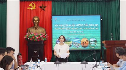 Cục Du lịch Quốc gia Việt Nam tập huấn hướng dẫn sử dụng phần mềm cơ sở dữ liệu điều tra tài nguyên du lịch khu vực phía Bắc
