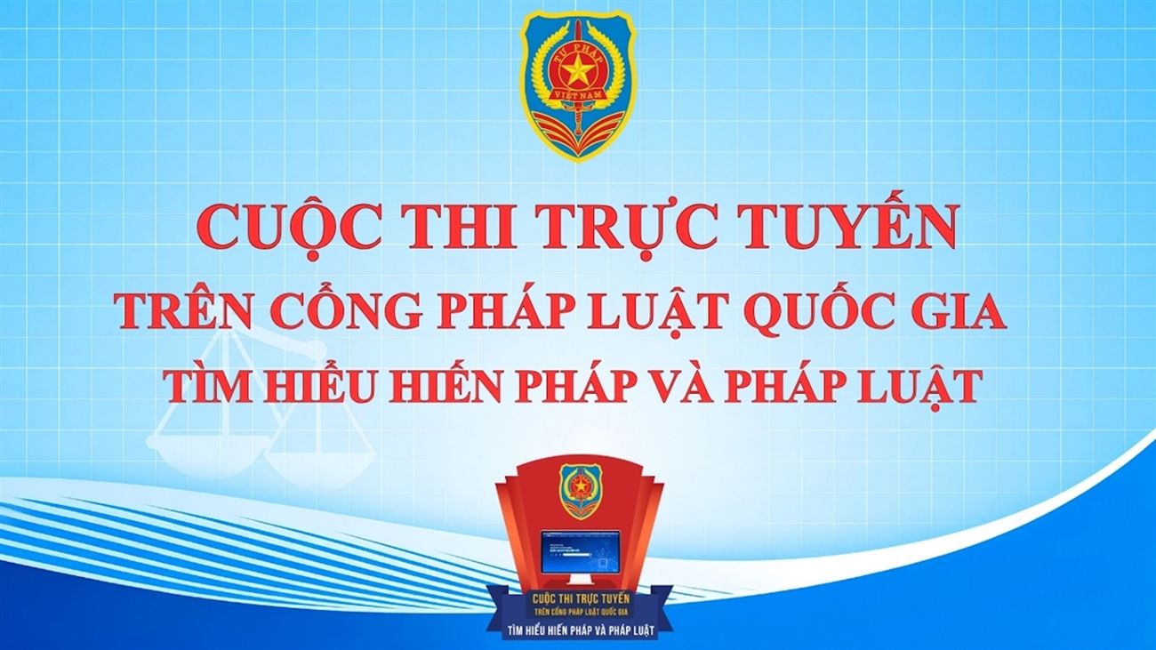 Bộ VHTTDL phát động Cuộc thi trực tuyến Tìm hiểu Hiến pháp và pháp luật trong kỷ nguyên số