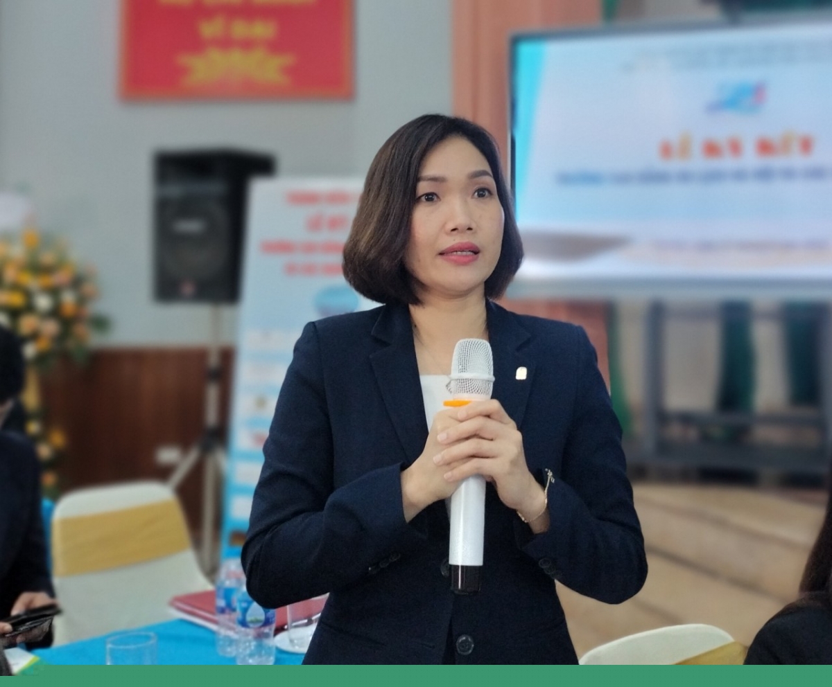 Bà Vũ Thị Mai, Giám đốc nhân sự Khách sạn Pan Pacific Hà Nội