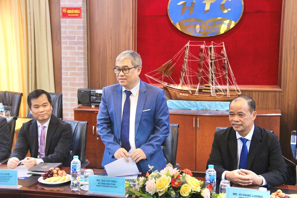 Trường Cao đẳng Du lịch Hà Nội kết nối hợp tác đào tạo với Campuchia - ảnh 2