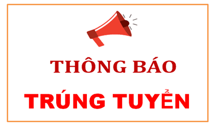 Thông báo điểm trúng tuyển và danh sách thí sinh trúng tuyển trình độ Cao đẳng, Trung cấp - Đợt 1 năm học 2025-2026